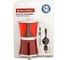 Электрическая точилка BRAUBERG Office style питание от USB или 4 батареек АА, красная 223568 2
