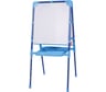 Растущий мольберт для мела/магнитно-маркерный BRAUBERG NIKA KIDS СИНИЙ 53x46 см 238049