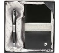 Подарочный набор Pierre Cardin Black ST записная книжка, шариковая ручка PC700