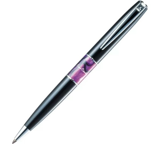 Подарочный набор Pierre Cardin Black ST обложка для паспорта, шариковая ручка PS1138GD