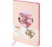 Блокнот BRAUBERG VISTA Love is everywhere малый формат 100x150 мм А6, под кожу гибкий 80 листов 112094