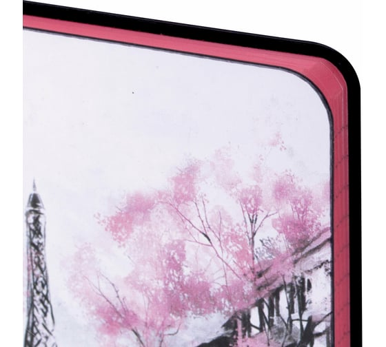 Блокнот BRAUBERG VISTA Paris малый формат 100x150 мм А6, под кожу гибкий 80 листов 112090