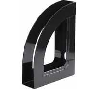 Вертикальный лоток для бумаг BRAUBERG ECONOMY 220x70x290 мм, черный 238112