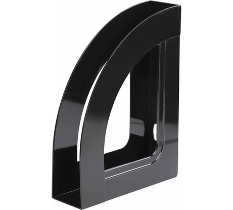 Вертикальный лоток для бумаг BRAUBERG ECONOMY 220x70x290 мм, черный 238112