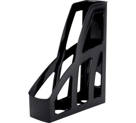 Вертикальный лоток для бумаг BRAUBERG FILE 250x75x300 мм, черный 238111
