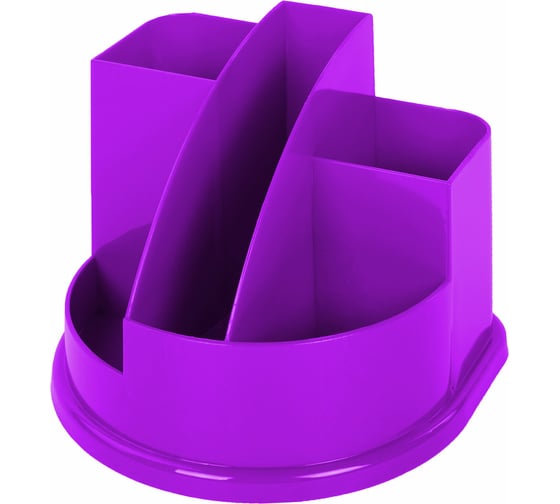 Подставка-органайзер BRAUBERG STYLE COLOR 5 отделений, 132x122x108 мм, ассорти 238095