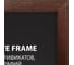 Рамка BRAUBERG Elegant 21x30 см, дерево, багет 14 мм, венге, акриловый экран 391295 6