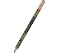 Чернографитный карандаш Bruno Visconti HappyGraphix Jumbo Милитари 4В, 3.5 мм, 30 шт в упаковке 1475734