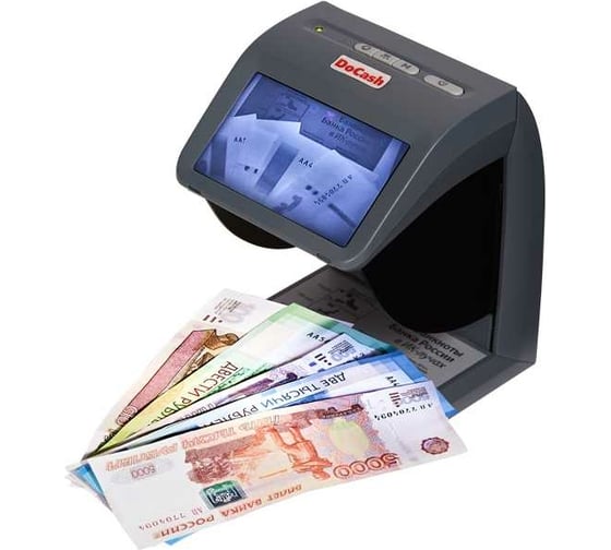 Универсальный детектор банкнот DoCash mini IR/UV/AS, 4 детекции 10658