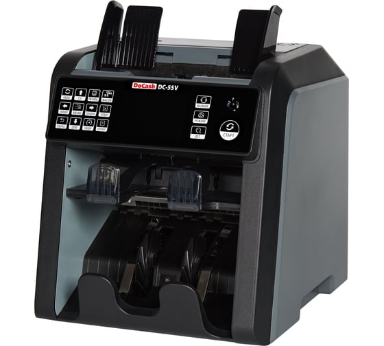 Двухкарманный счетчик-сортировщик банкнот DoCash DC-55V, 2CIS 14391