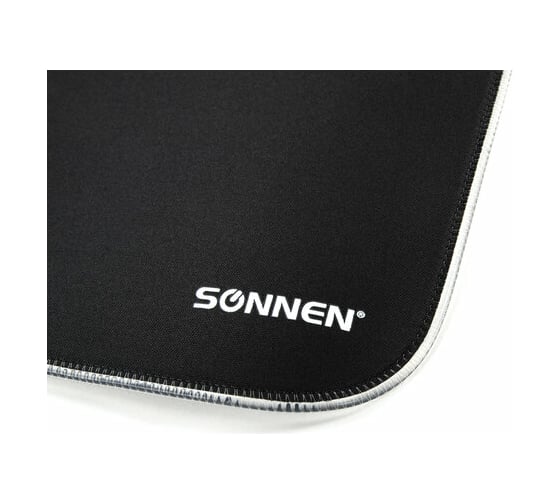 Игровой коврик для мыши и клавиатуры SONNEN CHAMELEON с подсветкой RGB, 800x300x4 мм 513614