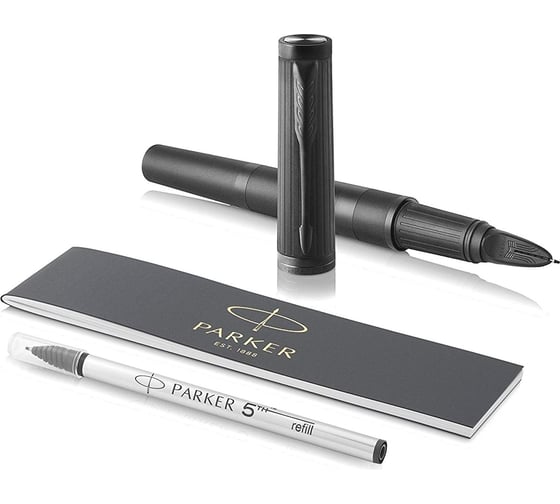 Ручка Parker Ingenuity Black PVD, 5th пишущий узел, F 1972067