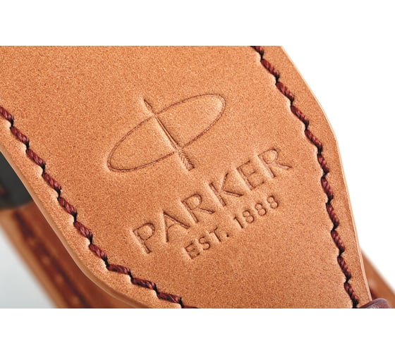 Кожаный чехол для ручки Parker, коричневый 2029730