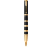 Ручка Parker Ingenuity Black Rubber/Metal GT, 5th пишущий узел, F 1931442