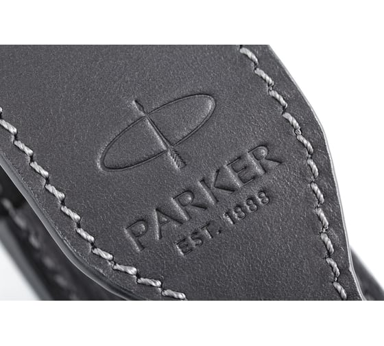 Кожаный чехол для ручки Parker, черный 2019014
