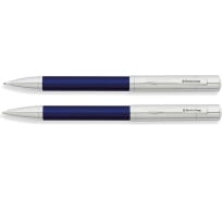 Набор FranklinCovey Greenwich Blue and Chrome CT, шариковая ручка, карандаш, M FC0021-3
