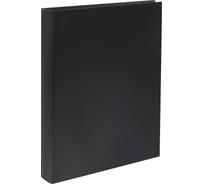 Папка Стамм на 2-х кольцах, 10 шт в комплекте, 40 мм, 500 мкм, черная ММ-32176