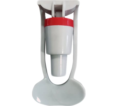 Кран № 2 Aqua Work горячий, белый, наружная резьба 10253