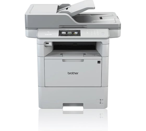 Лазерное МФУ Brother белый, A4, монохромный, 46 стр/мин DCPL6600DWR1