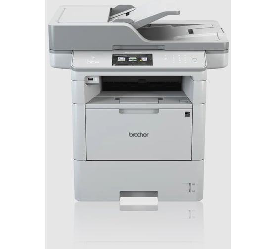 Лазерное МФУ Brother белый, A4, монохромный, 46 стр/мин DCPL6600DWR1