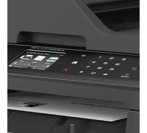 Лазерное МФУ Brother черный, A4, монохромный, 30 стр/мин MFCL2720DW