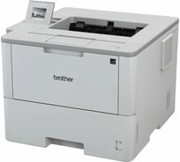 Лазерный принтер Brother белый, A4, монохромный, 46 стр/мин HLL6300DWR1