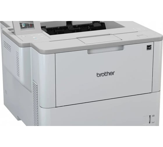 Лазерный принтер Brother белый, A4, монохромный, 50 стр/мин HLL6400DWRF1