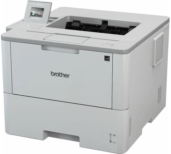 Лазерный принтер Brother белый, A4, монохромный, 50 стр/мин HLL6400DWRF1