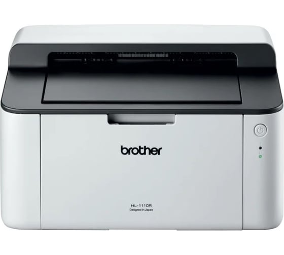 Лазерный принтер Brother бело-черный, A4, монохромный, 20 стр/мин HL1110R1