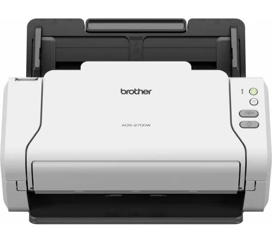 Сканер Brother ADS-2700W цвет 35 стр/мин, 70 изображений/мин, 1200 x 1200 т/д ADS2700WTC1 1