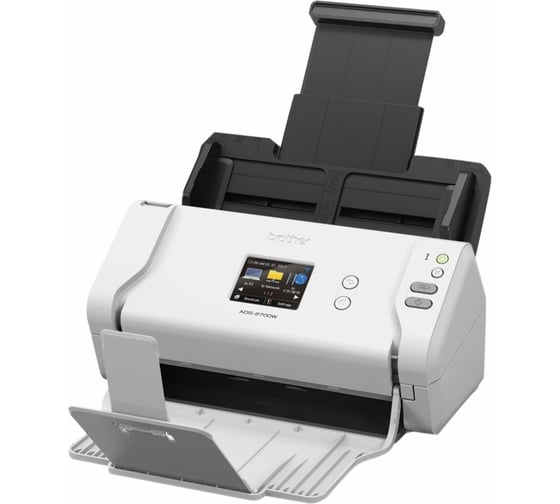 Сканер Brother ADS-2700W цвет 35 стр/мин, 70 изображений/мин, 1200 x 1200 т/д ADS2700WTC1