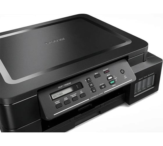 Цветное струйное МФУ Brother 3 в 1 InkBenefit Plus А4, подключение USB DCPT520WR1