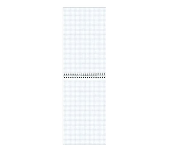 Блокнот ОФИСМАГ Большой Формат 200x290 мм, А4, 80 л, гребень, картон, жесткая подложка, клетка, темно-синий 129865