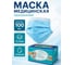 Одноразовая медицинская маска ГЕКСА комплект 100 шт, короб, 3-х слойный фильтр Смс, голубая 630850 2