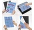 Пластиковые обложки для переплета ОФИСМАГ А4, комплект 100 шт, 150 мкм, прозрачно-синие 531447 3