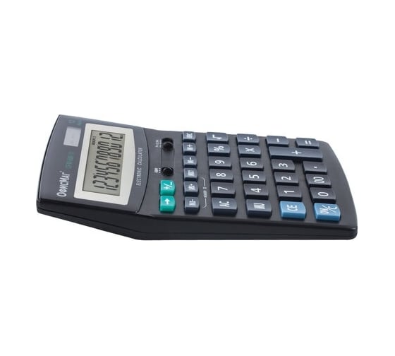 Настольный калькулятор ОФИСМАГ Ofm-888-12 200x150 мм, 12 разрядов, двойное питание 250224