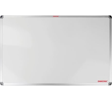 Магнитно-маркерная доска ОФИСМАГ 60x90 см, алюминиевая рамка 236446
