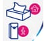 Салфетки косметические ZEWA 2-слойные в картонном коробе, 250 штук, ZEMMA/ Everyday 86791 114755 3