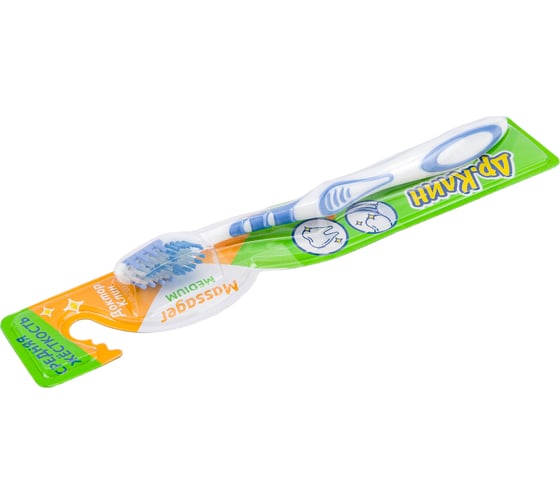 Зубная щетка DR.CLEAN Massager Доктор Клин, Массажер, средняя 604030