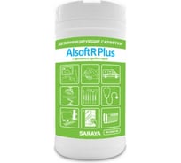 Дезинфицирующие салфетки Saraya Alsoft R Plus 180 шт. 67022