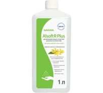 Антисептик для рук с отдушкой Saraya Alsoft R Plus иланг-иланг, еврофлакон, 1 л 22841