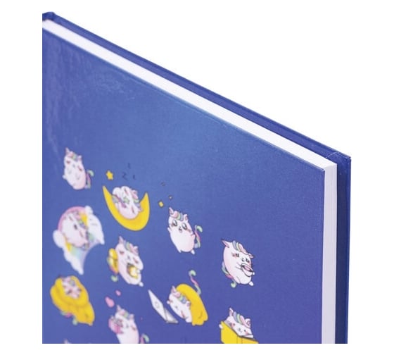 Блокнот BRAUBERG Kids Радужные котики А5, 134x206 мм, 80 л, твёрдый, клетка 114417