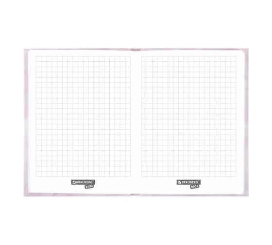 Блокнот BRAUBERG Kids Ёжик малый Формат, 103x146 мм, А6, 80 л, твёрдый, клетка 114442