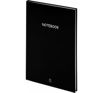 Блокнот STAFF Black большой формат 205x290 мм А4, 80 листов, твердый, клетка 114403