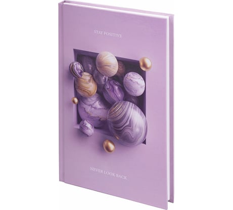 Блокнот STAFF Мрамор А5 134x206 мм, 80 листов, твёрдый, клетка 114415