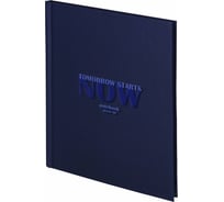 Блокнот STAFF Office малый формат 103x146 мм, А6, 80 листов, твёрдый, клетка, выборочный лак 114446