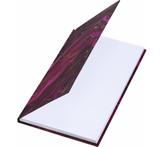 Блокнот STAFF Marble А5 134x206 мм, 80 листов, твёрдый, клетка, фольга 114429