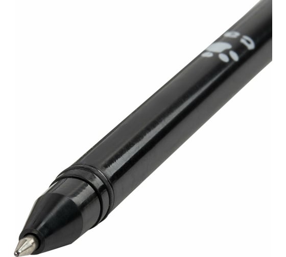Фигурная шариковая ручка ЮНЛАНДИЯ Котик корпус ассорти, синяя, узел 0.7 мм 143787