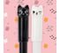 Фигурная шариковая ручка ЮНЛАНДИЯ Котик корпус ассорти, синяя, узел 0.7 мм 143787 11