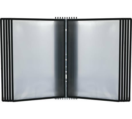 Настенная демосистема STAFF на 10 панелей, с 10 черными панелями А4 238146